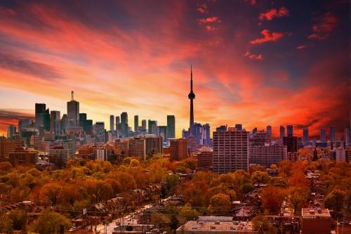 *トロントのサンセット