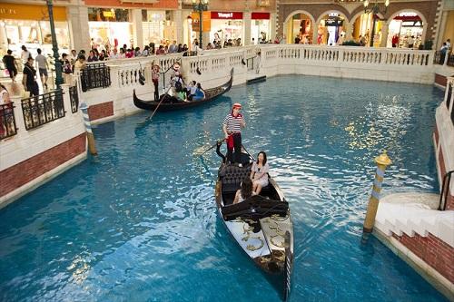 【世界遺産の街・マカオ】ヴェネチアン・グランド・カナル・ショップス