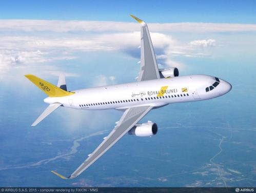 ロイヤルブルネイ航空 エアバス320　