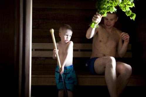 【フィンランド】フィンランドの伝統サウナ／イメージ(c)VISIT FINLAND