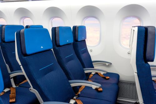 KLMオランダ航空 エコノミークラス イメージ（2019年5月まで）