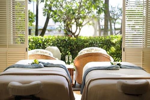 ■ハレクラニ／Spa for couples：Photo Courtesy of Halekulani