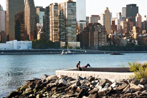 *ガントリー公園から見たマンハッタン(C)NYC & Company Julienne Schaer