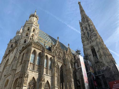 【ウィーン】街のシンボル「シュテファン大聖堂」（社員撮影）