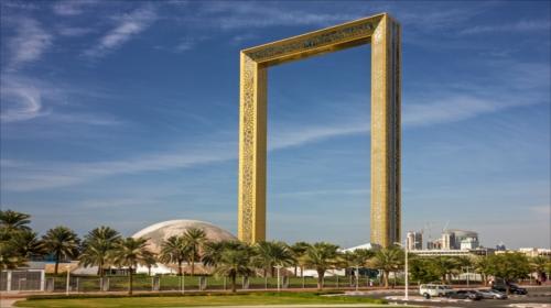 【ドバイ】額縁の形をした世界最大の建造物としてギネス登録された「ドバイフレーム」／イメージ