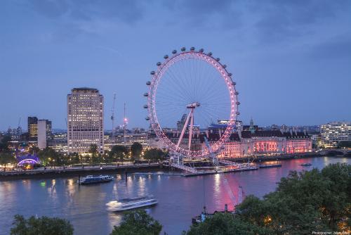 【ロンドン】市内を一望できる観覧車「ロンドン・アイ」のイメージ(C)VisitBritainImages/Julian Elliott