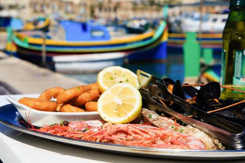 【マルタ】マルタの海鮮料理（イメージ）