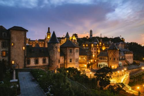 バーナーヒルズ/ヨーロッパのような街並み