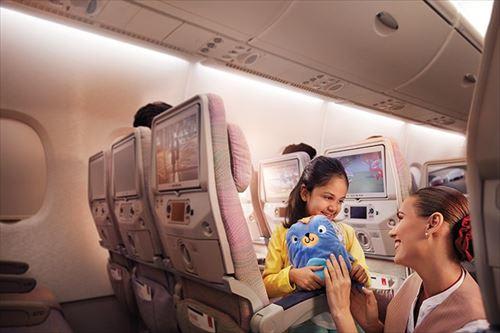 エミレーツ航空A380エコノミークラスイメージ(C)エミレーツ航空