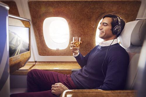 エミレーツ航空A380ビジネスクラスイメージ(C)エミレーツ航空(追加代金要)