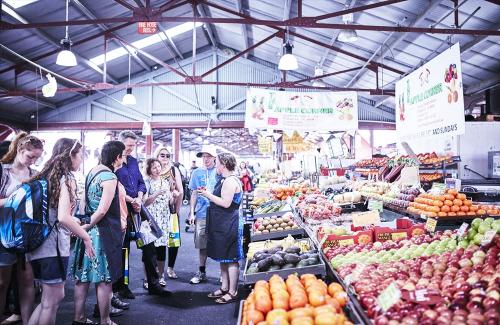 ≪メルボルン≫ビクトリアマーケットの様子(C)Queen Victoria market