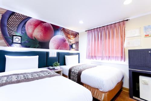 【ディーラーホテル】ツイン客室（イメージ）