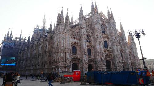 【ミラノ】ドゥオーモ/（社員撮影）