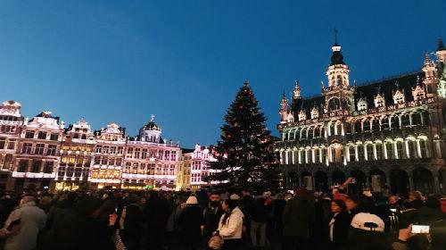 【ブリュッセル】ブリュッセルのクリスマス/（社員撮影）