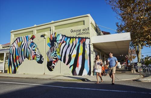 ≪パース≫フリーマントルの街中アート！(c)Tourism Western Australia