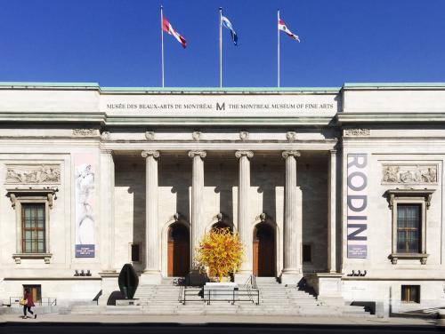 *カナダで最も古い美術館「モントリオール美術館」　(C)Alice Gao