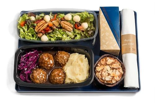 【KLMオランダ航空】 エコノミークラス「機内食」/イメージ
