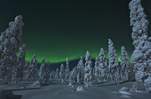 【ラップランド】オーロラ(C)Visit Rovaniemi