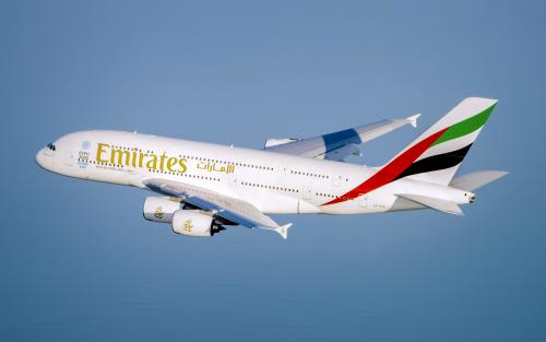 エミレーツ航空A380／イメージ　(C)エミレーツ航空
