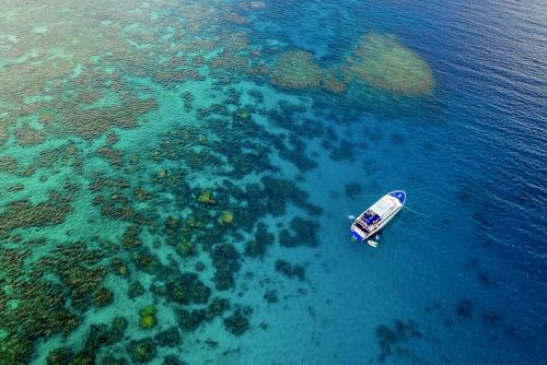 グレートバリアリーフの美しい景色(C)Tourism Australia