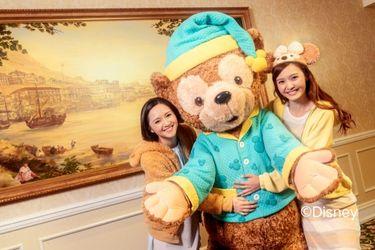 【香港ディズニーランド・ホテル】パジャマ姿のダッフィー