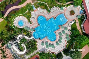 【香港ディズニーランド・ホテル】プール