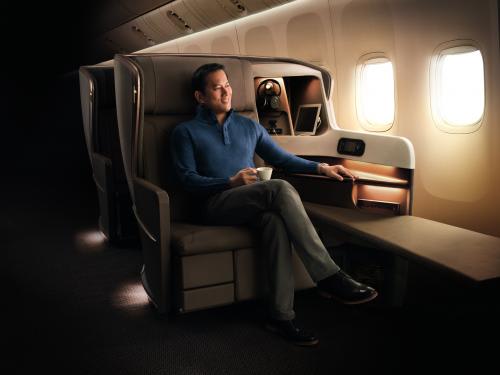 【シンガポール航空】ビジネスクラス　シート／イメージ