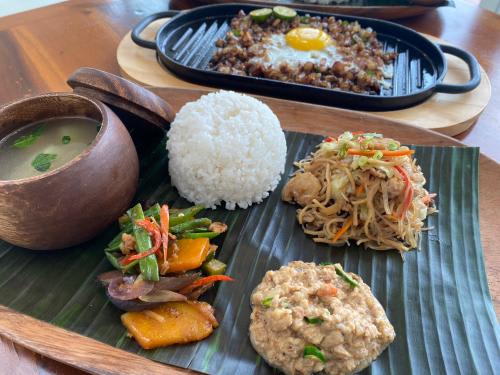 待合ラウンジ フィリピン料理ディナー1例