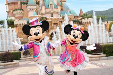 【香港ディズニー20周年】ミッキー＆ミニー