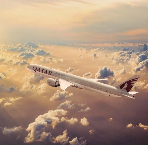 カタール航空B777／イメージ　(C)カタール航空