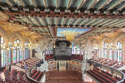 【バルセロナ】カタルーニャ音楽堂 内装/イメージ