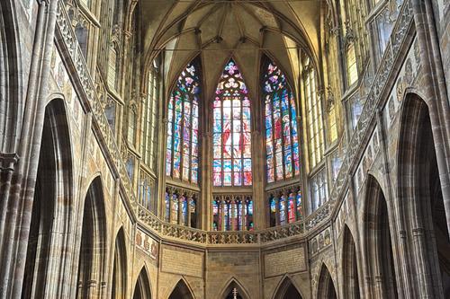 【プラハ】聖ヴィート大聖堂 内装/イメージ