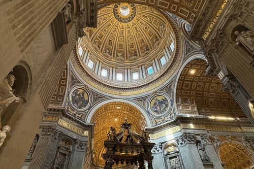 【ローマ】サンピエトロ大聖堂 内装/イメージ