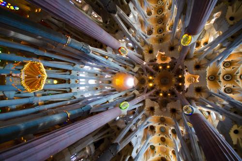【バルセロナ】サグラダ・ファミリア内部