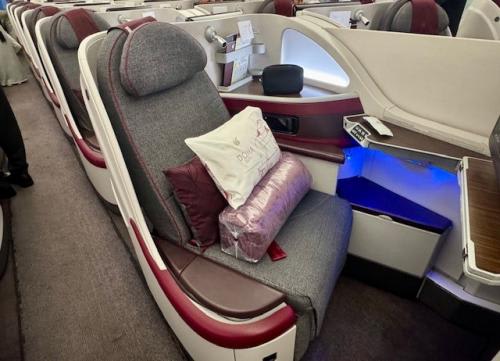 【カタール航空】ビジネスクラス/イメージ