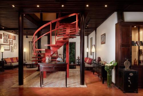 3 Nagas Hotel Luang Prabang ロビー