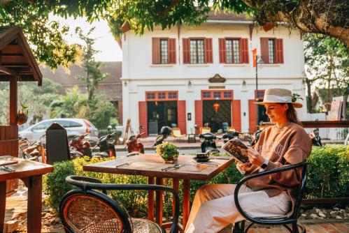 3 Nagas Hotel Luang Prabang レストラン