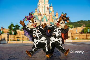 【香港ディズニーランド ハロウィン】チップ＆デール