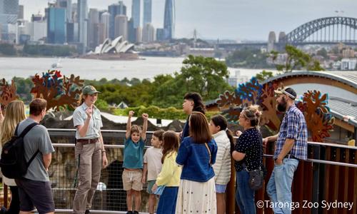 開演前のガイドツアーでは動物園の舞台裏を見ることができます♪