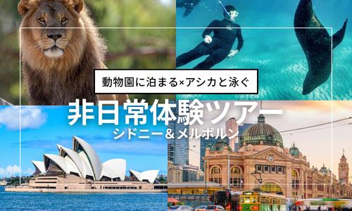 シドニー＆メルボルン 非日常体験ツアー