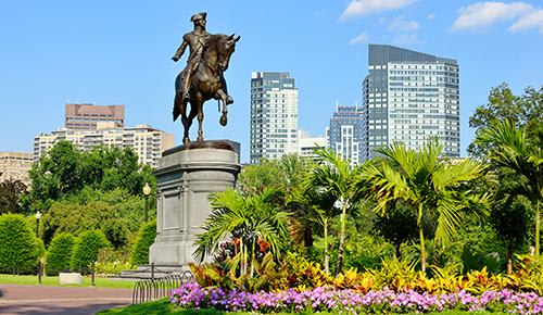 【ボストン】パブリックガーデン／イメージ