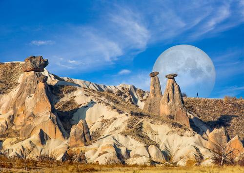 大自然の神秘・カッパドキアの奇岩群/イメージ