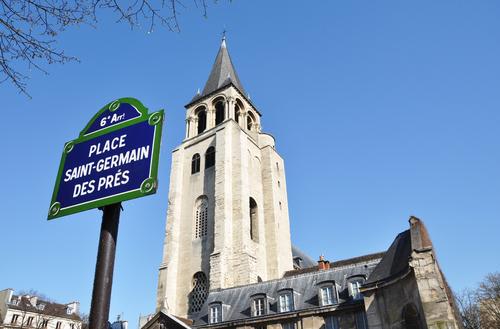 【パリ】パリ最古の教会サンジェルマン・デ・プレ／イメージ