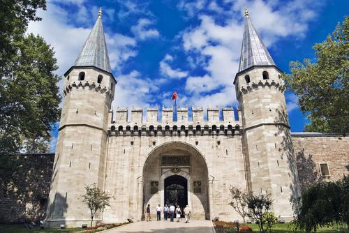 【イスタンブール】トプカプ宮殿の皇帝の門【イスタンブール】/イメージ