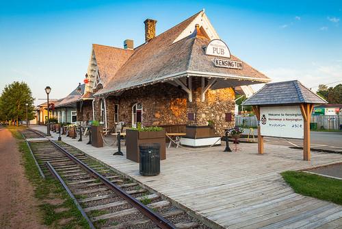*ケンジントン駅跡　(C)Tourism PEI / John Sylvester