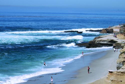 "*ラ・ホヤのビーチ(C)San Diego Tourism Authority"