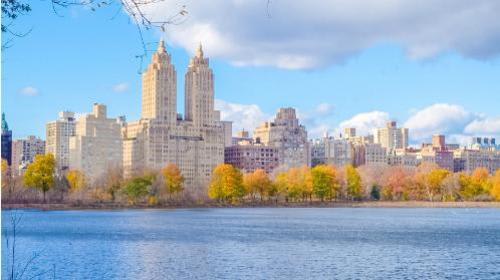 *セントラルパークからの景色