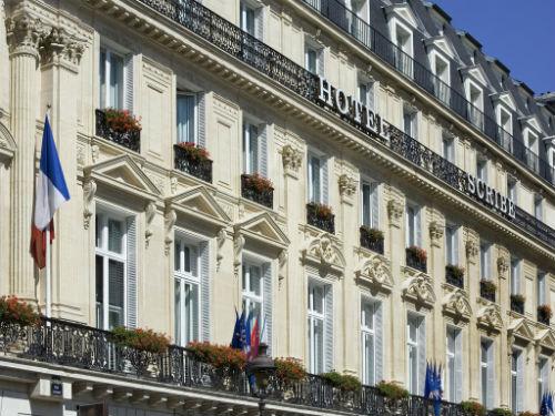ホテルの変更アレンジが可能です！例）Hotel Scribe Paris Opera by Sofitel／外観
