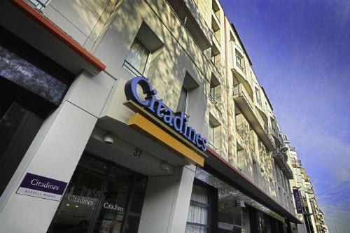 アパートメントタイプのホテルへの変更も可能です！例）Citadines Bastille Marais 外観(C)MIKI TRAVEL