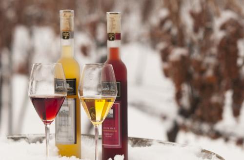 *有名なアイスワイン（イメージ）　写真提供：オンタリオ州観光局